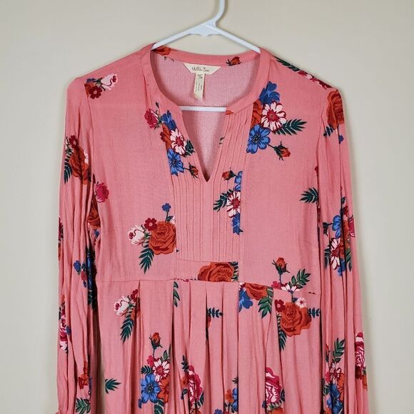 Matilda Jane Let's Go Out Pink Floral Babydoll Dress Size XSIn good condition - Picture 2 of 8